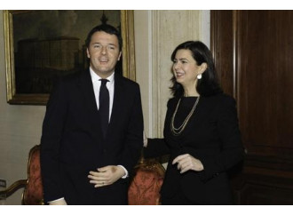 Renzi & Boldrini,
premiata ditta
menzogne